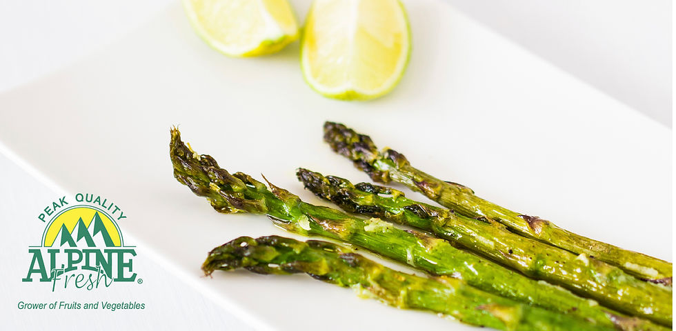 Lemon & Garlic Roasted Asparagus