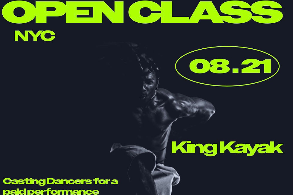 King Kayak Open Class