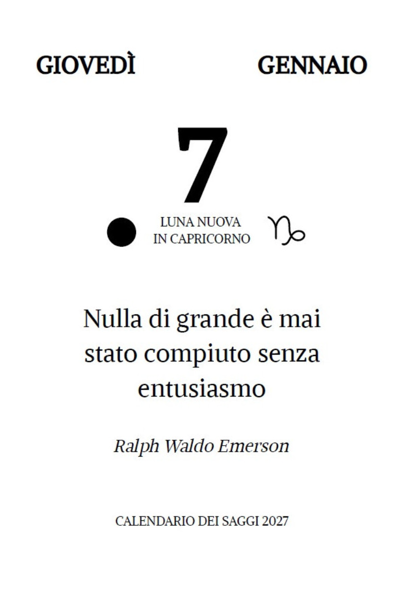 Thumbnail: Calendario Lunare dei Saggi 2027
