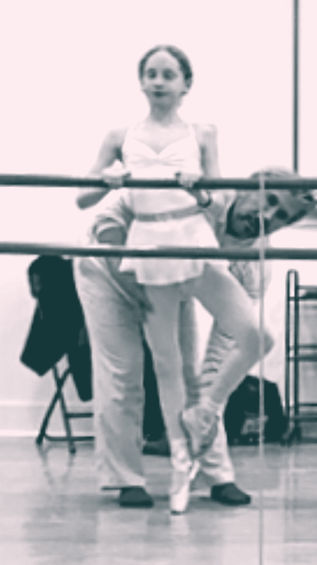Ballet Privates with our Artistic Director Mr. Cole