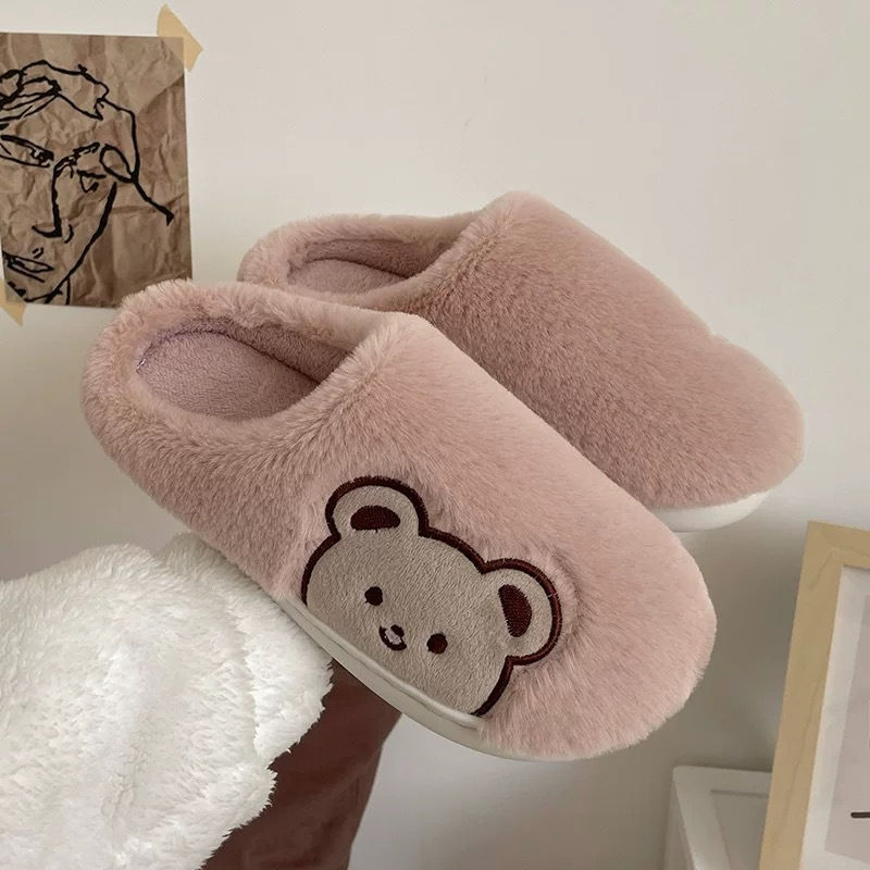 Thumbnail: Cute Teddy Slipper Kawaii Kpop