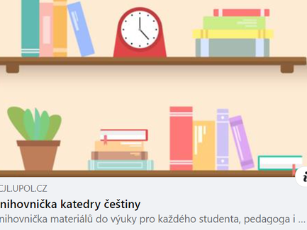 Knihovnička učebních materiálů nejen do češtiny!