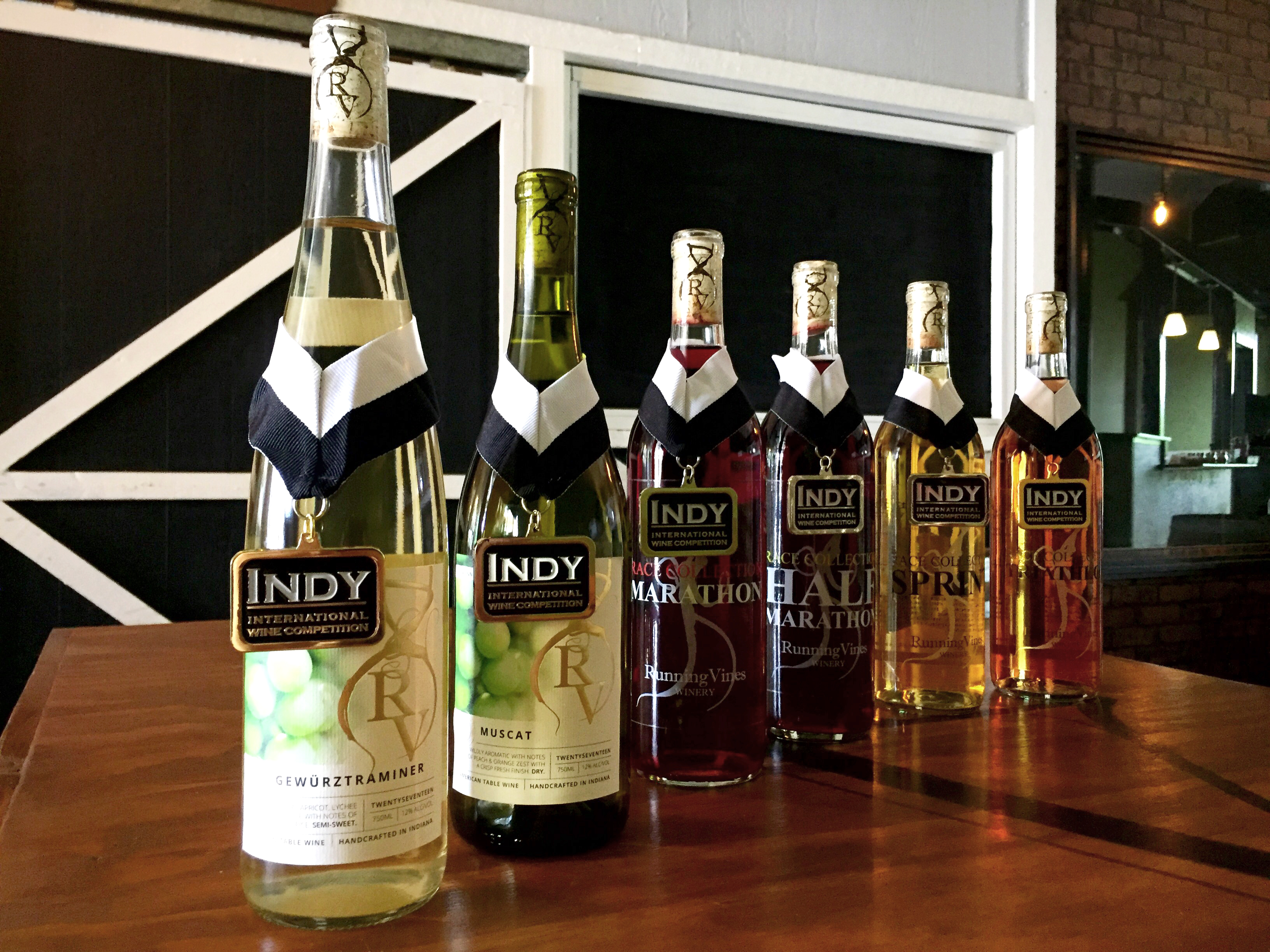 Running Vines bottles
