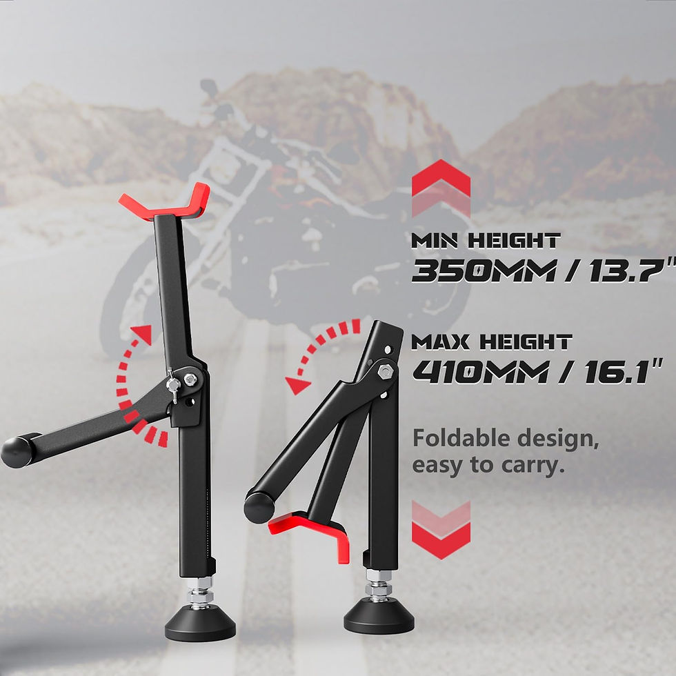 Miniatura: CABALLETE LATERAL UNIVERSAL PARA MOTO