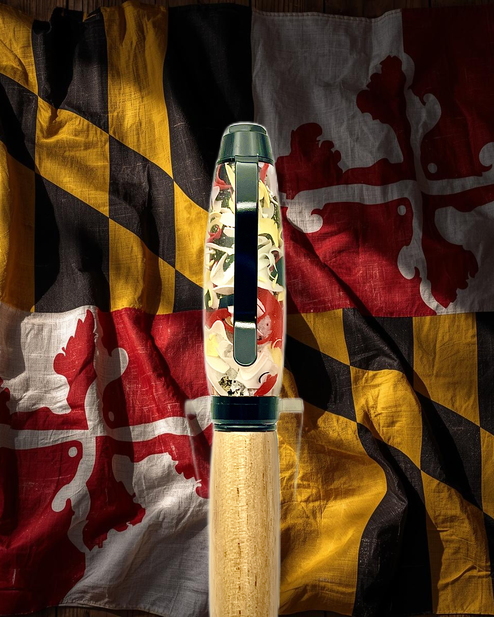 Handmade University of Maryland Pen