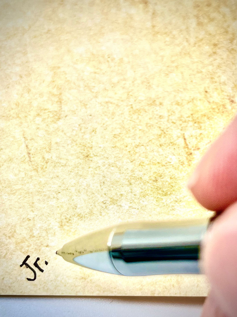 Thumbnail: Handmade Jr Harold Rollerball Pen