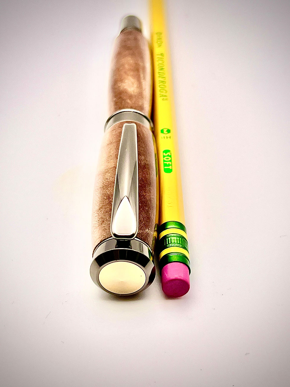 Thumbnail: Handmade Fountain Pen Highly Figured Maple