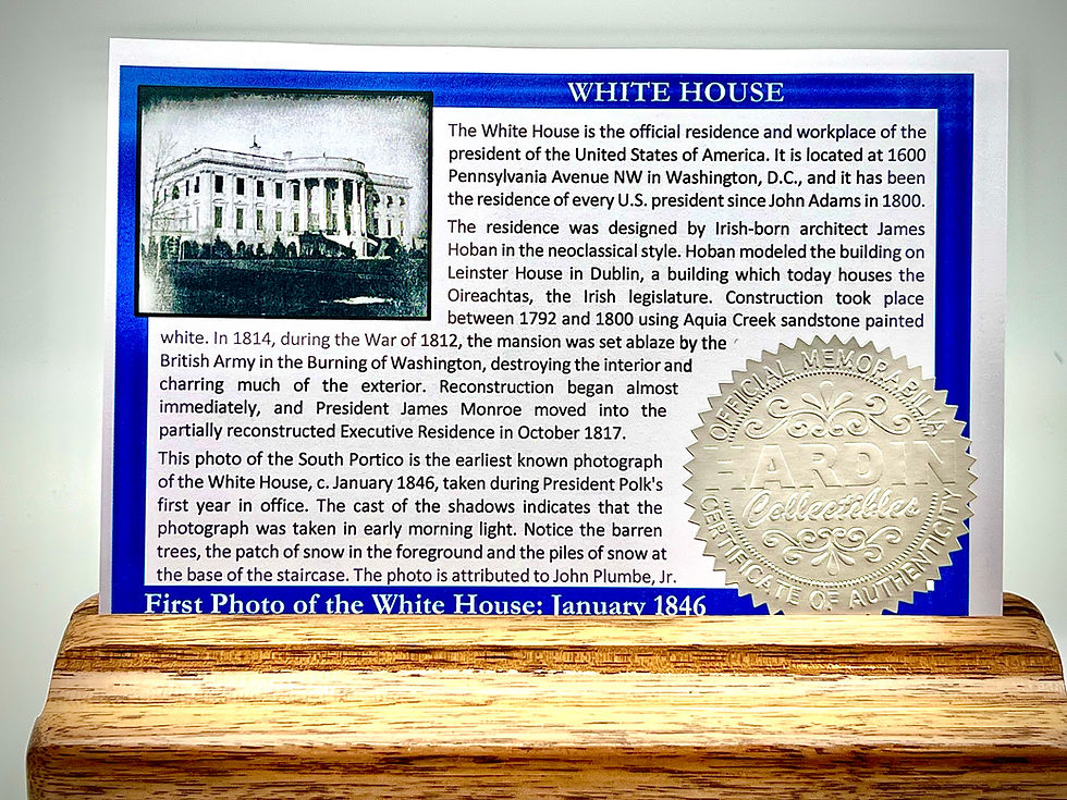 Thumbnail: Handmade White House Wood Pen