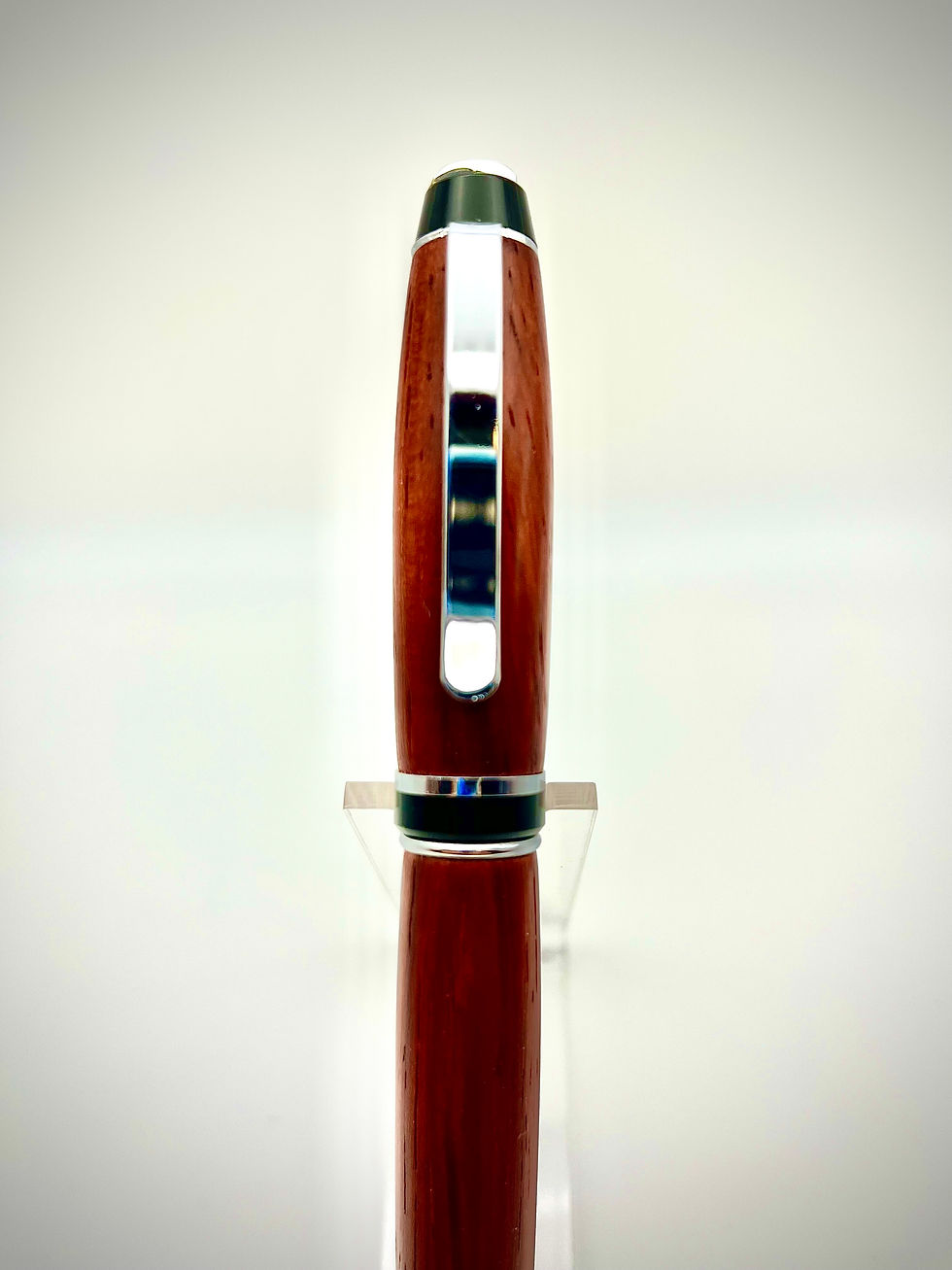 Handmade Sapale Cigar Ballpoint Pen Chrome