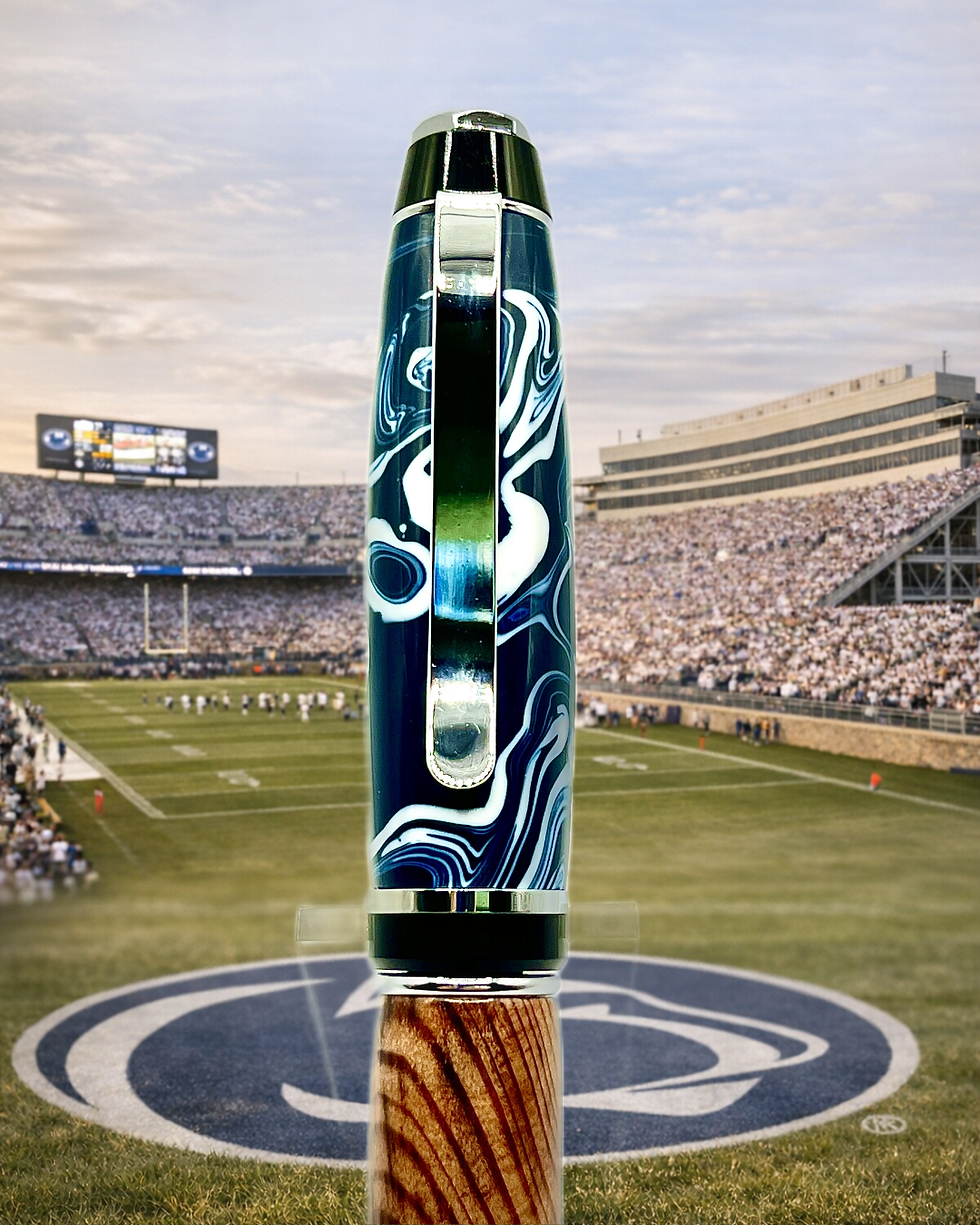 Handmade Beaver Stadium Ballpoint Pen