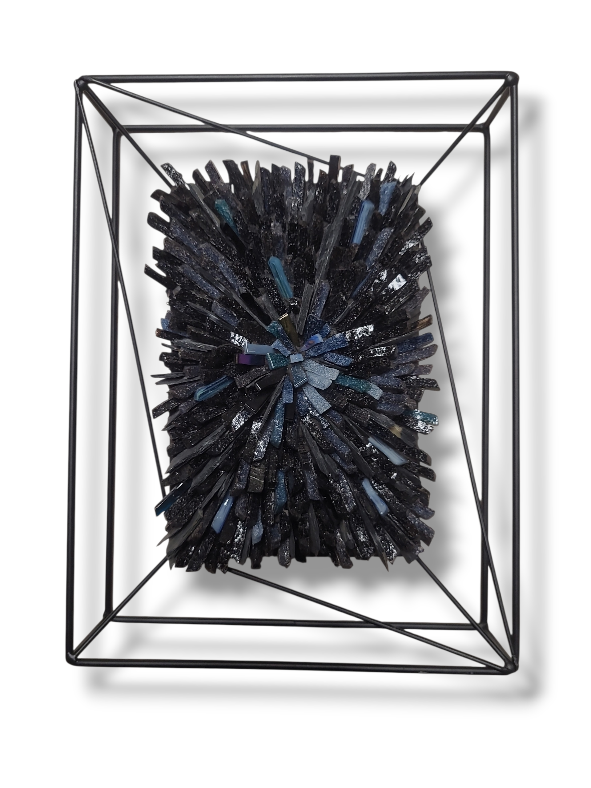 Abysses Lumineux (Petit cadre alu noir)