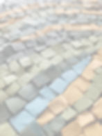 Gros plan tesselles mosaïque