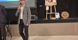 Partager son parcours et sa passion pour la mosaïque lors de l’Assemblée Générale du Crédit Agricole d’Amboise