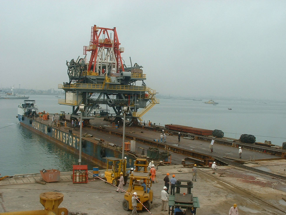 Offshore Platform, North Sea