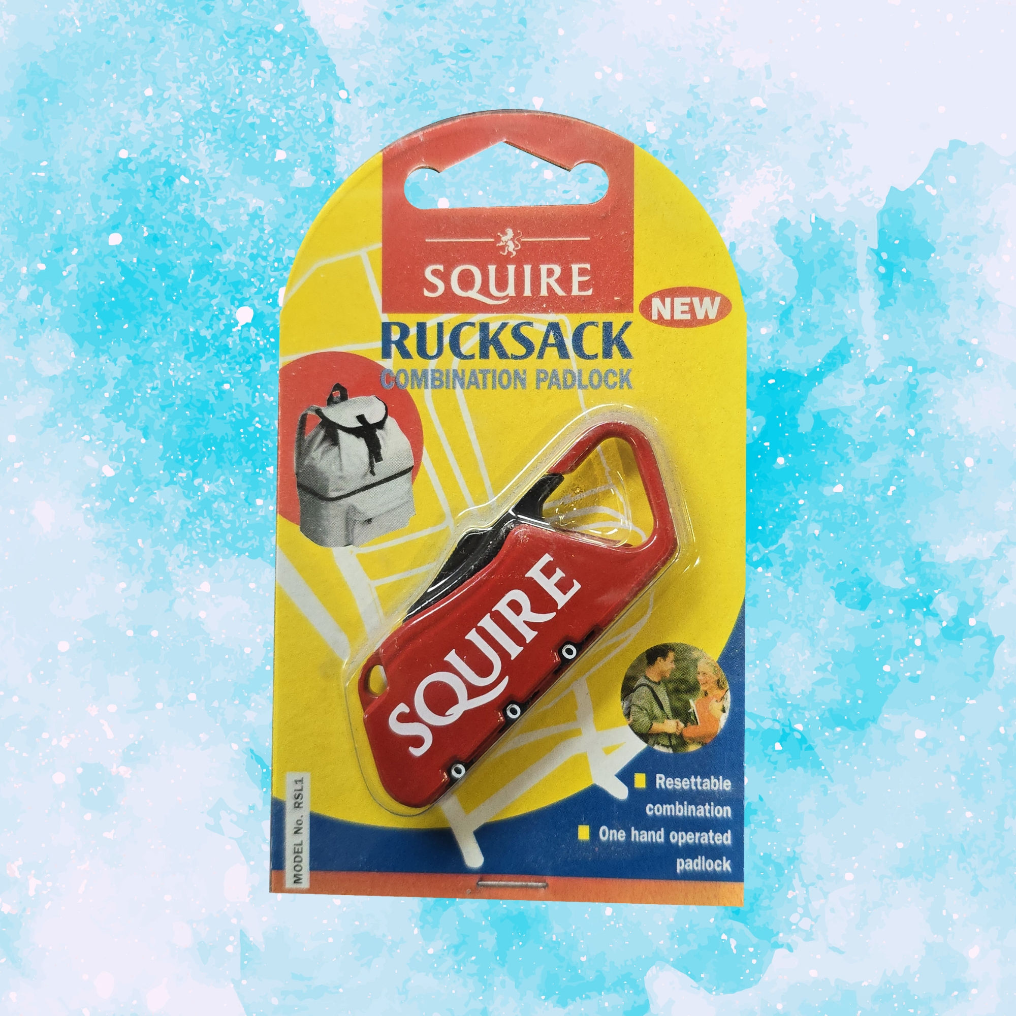 Squire Rucksack Combination Padlock