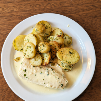 Brochet sauce beurre blanc