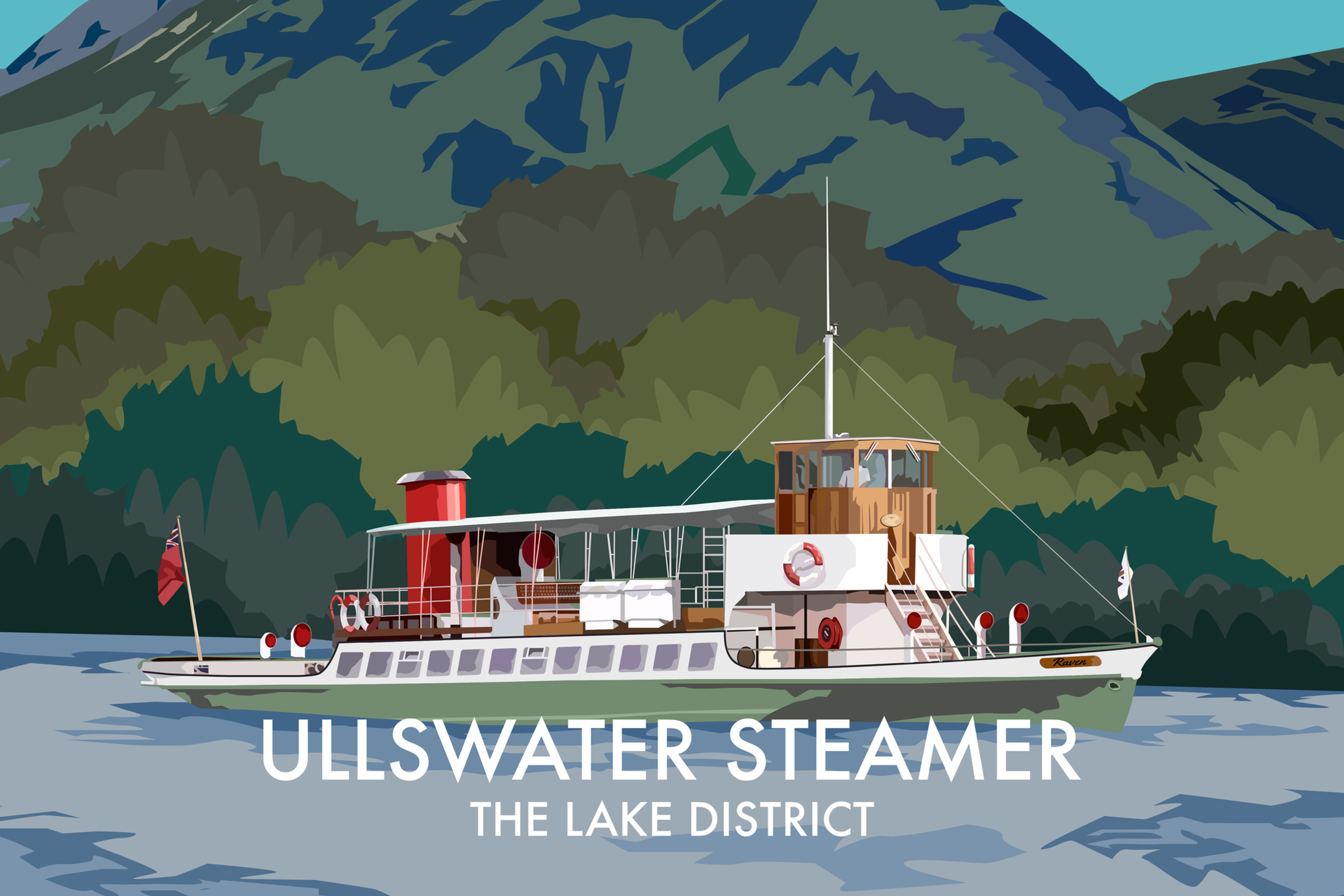 Ullswater Steamer, The Lake District