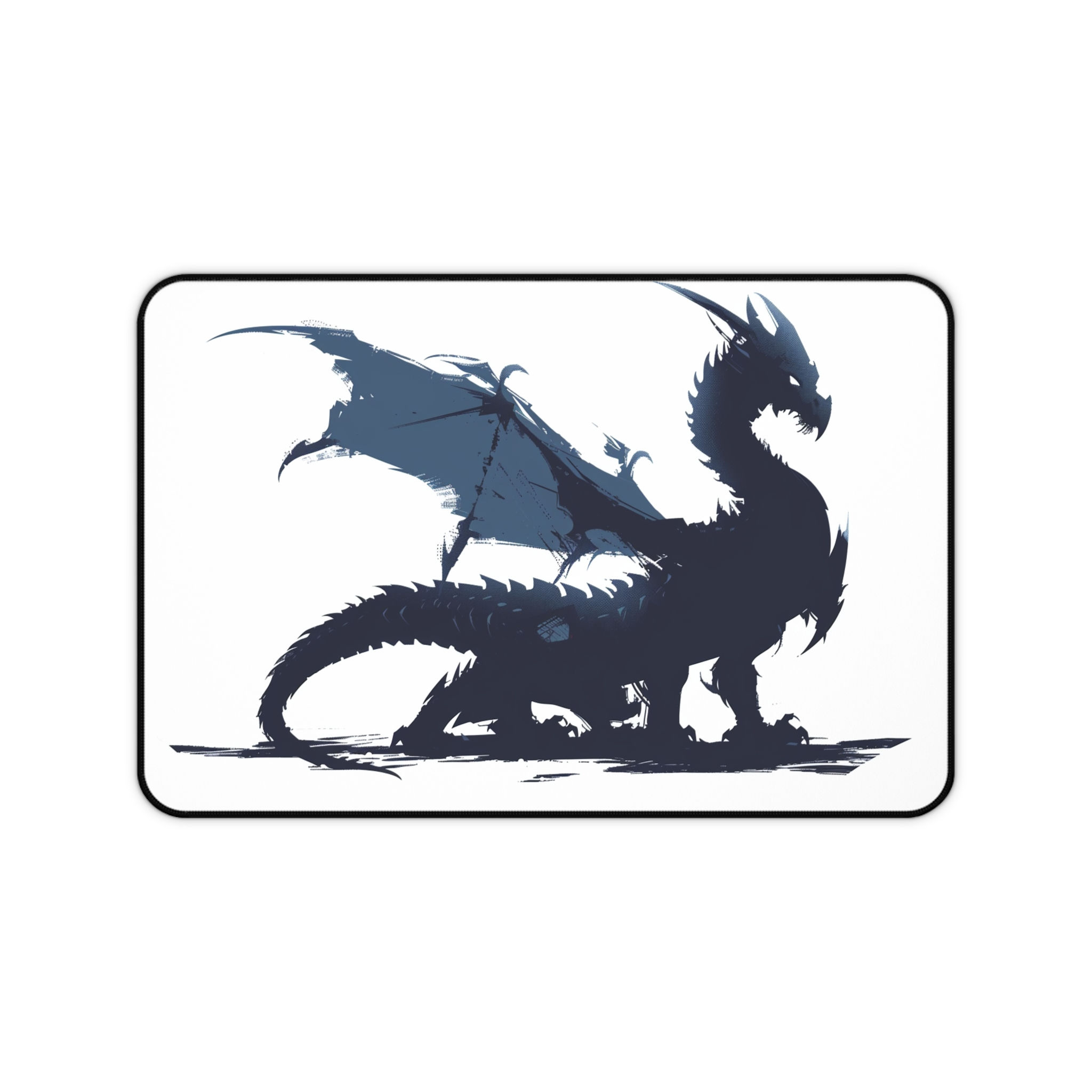 Dragon Silhouette Desk Mat