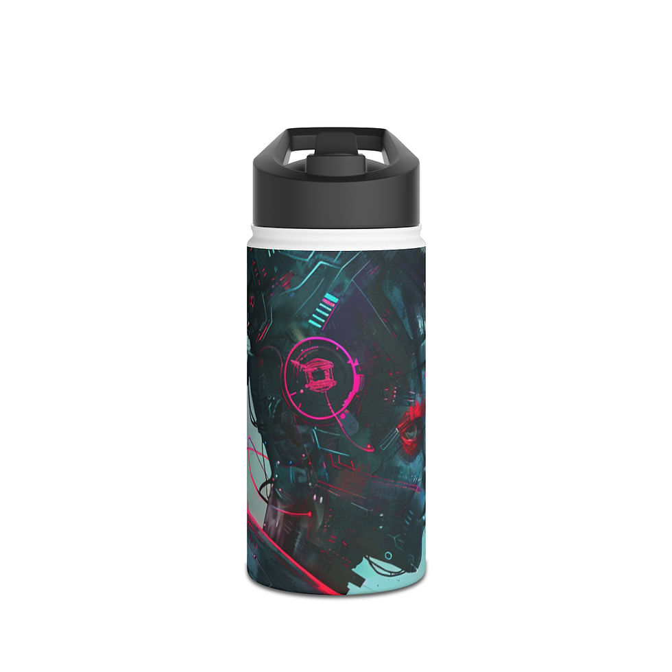 Stainless Steel Water Bottle, Standard Lid