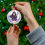Thumbnail: Chibi Moon Mage Ceramic Ornament — Cute Wizard Holiday Decoration