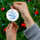 Thumbnail: Ice Blue Dragon Ceramic Ornament — Cute Pixel Art Holiday Decoration