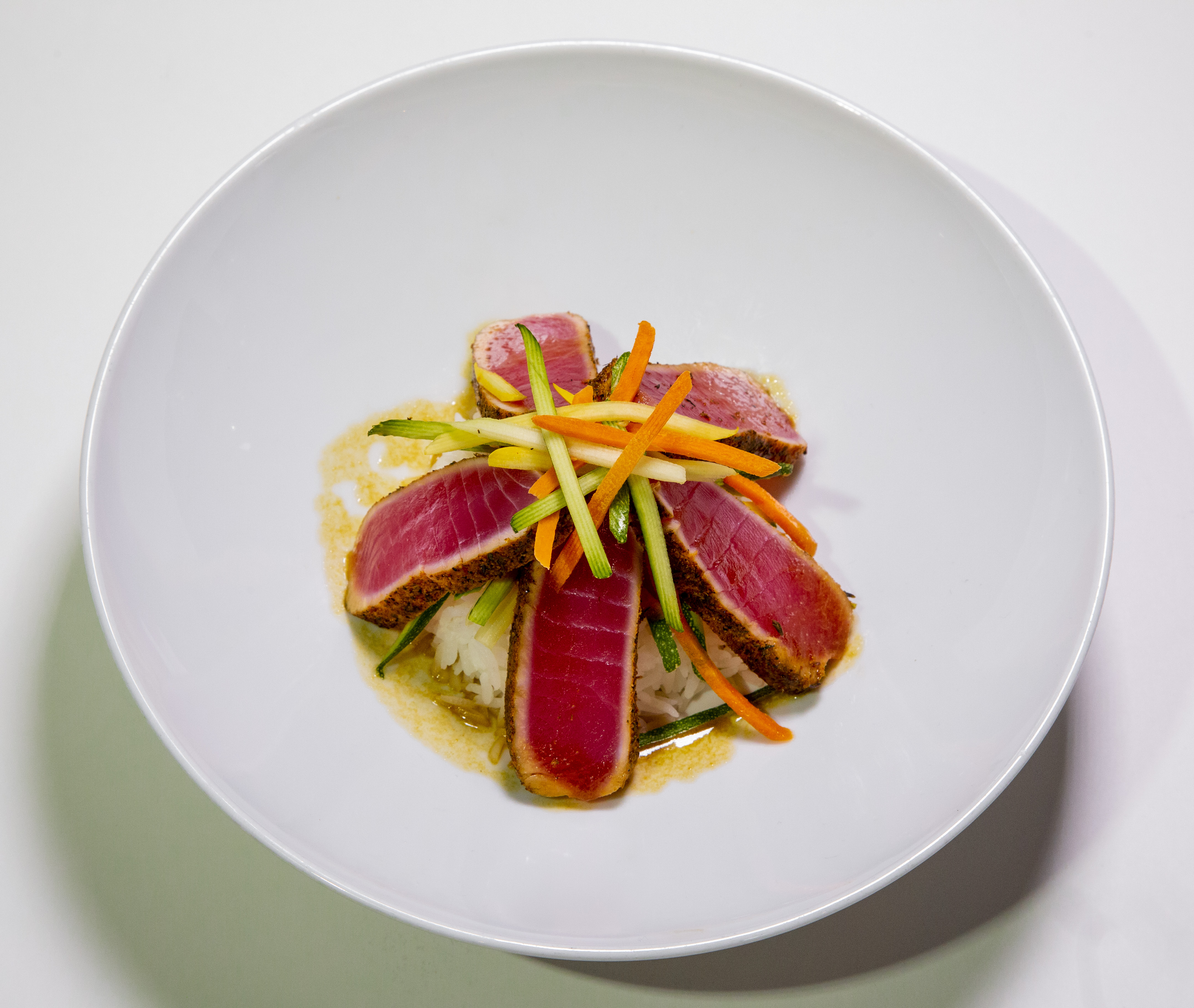 Arranged Food and Objects