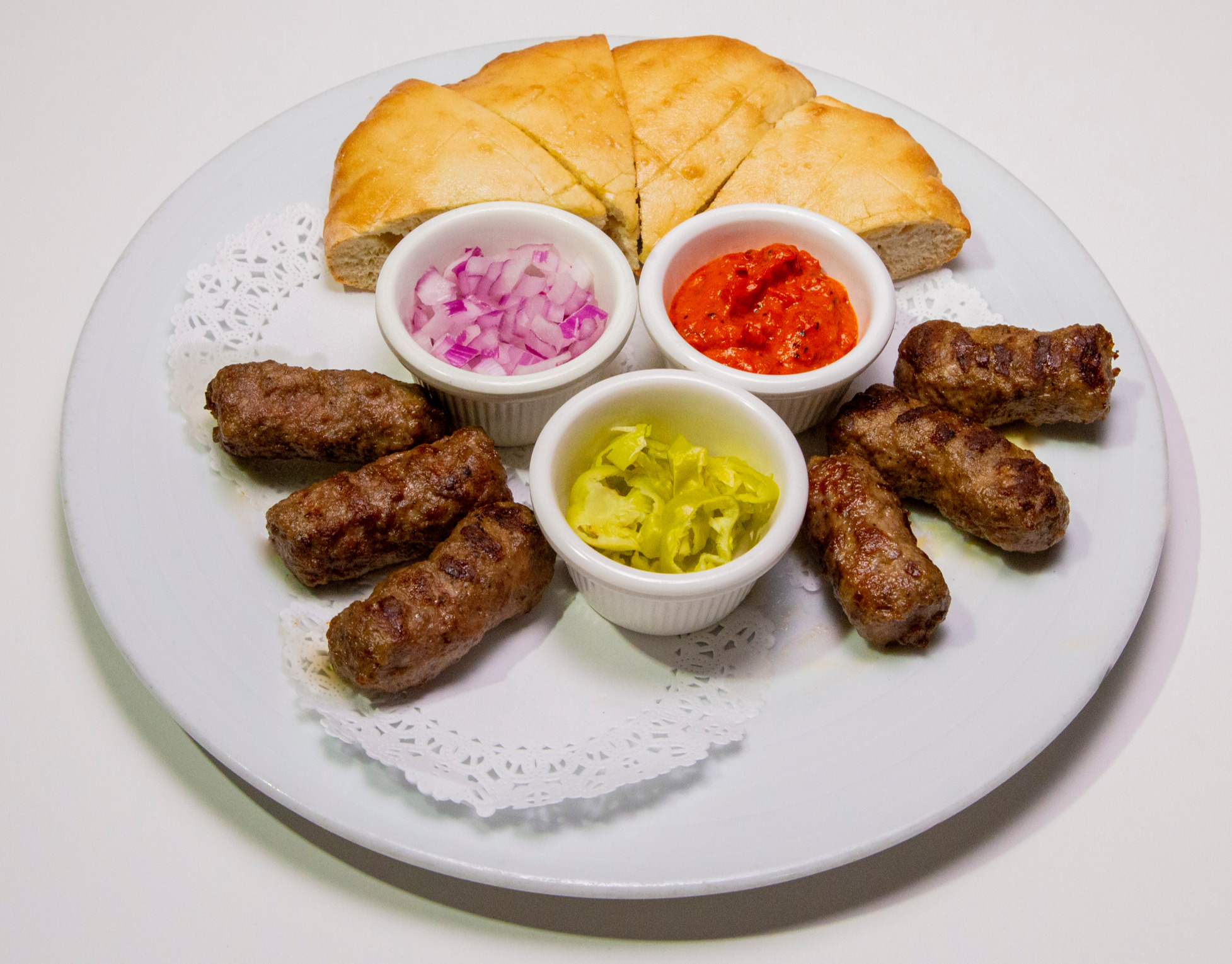 Arranged Food and Objects