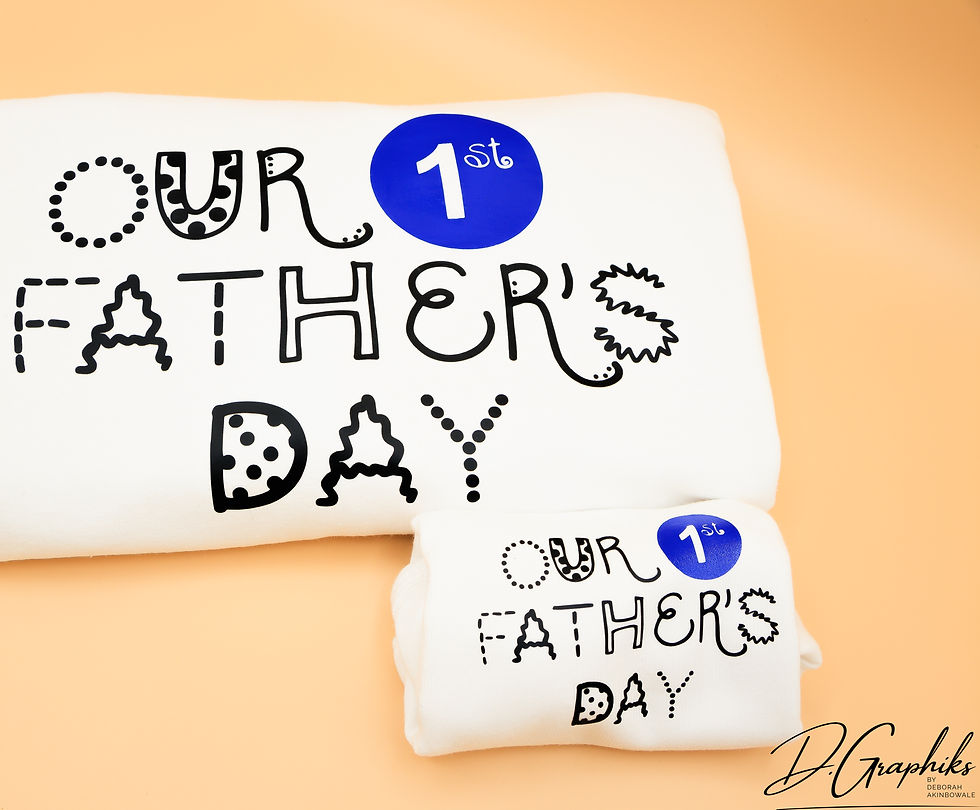 Thumbnail: Our First Father's Day Combo (Onesie | Tee)