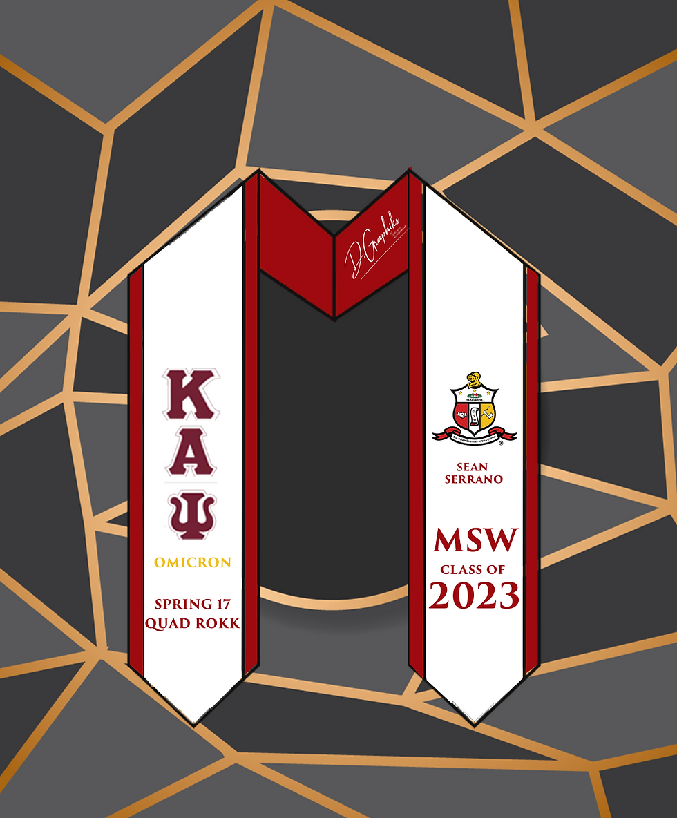 Thumbnail: Custom Graduation Stole