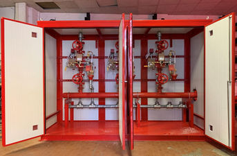 Armadio valvole a diluvio