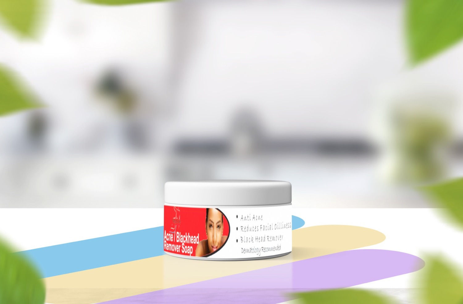 Organic Acne Blackheads Remover Soap