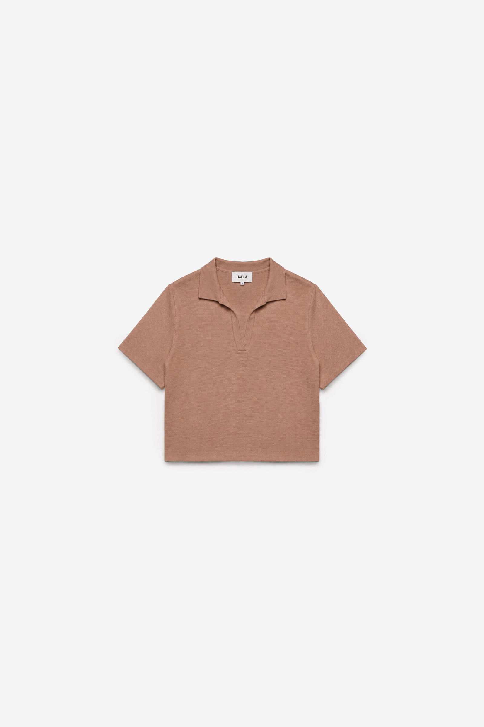 Blusa Polo Capri - Caramelo | Habla