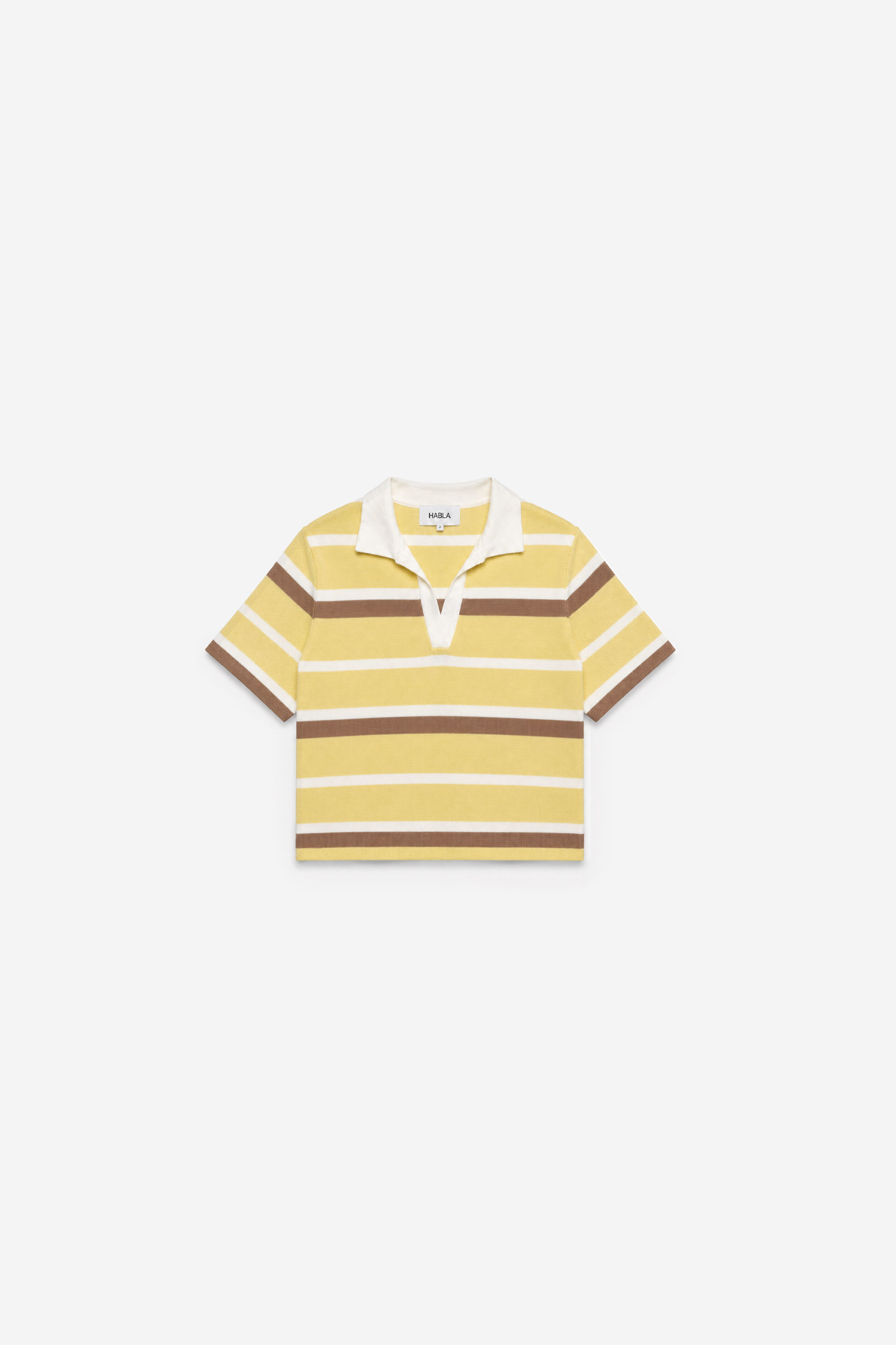 Blusa Polo Positano - Manteiga | Habla