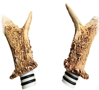 European Deer Buck Skull Mount Reproduction Antlers