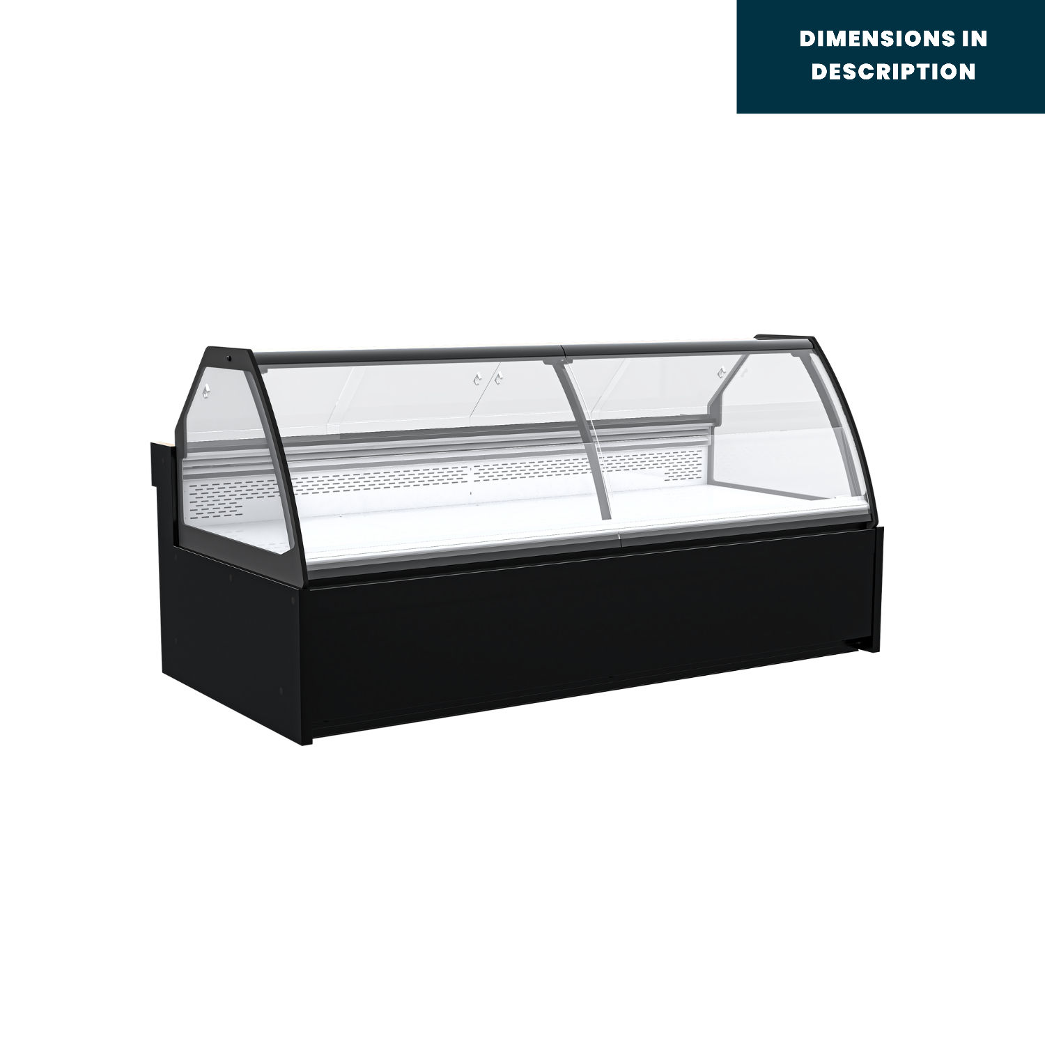 Modena Curved Serve Over Counter, -1 +3C, External Unit