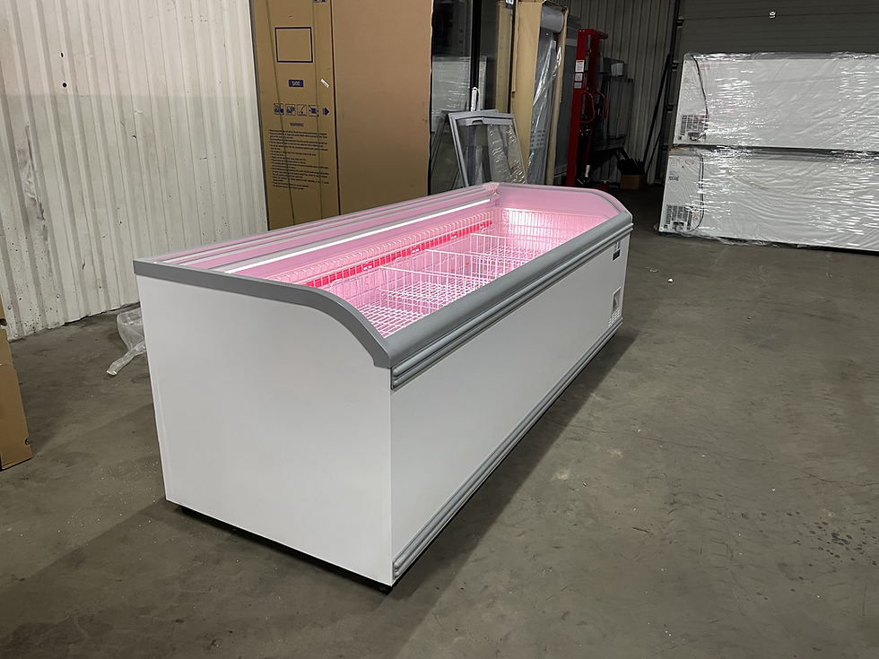 Thumbnail: AHT Miami Supermarket Chest Cooler or Freezer,  210x85x83cm