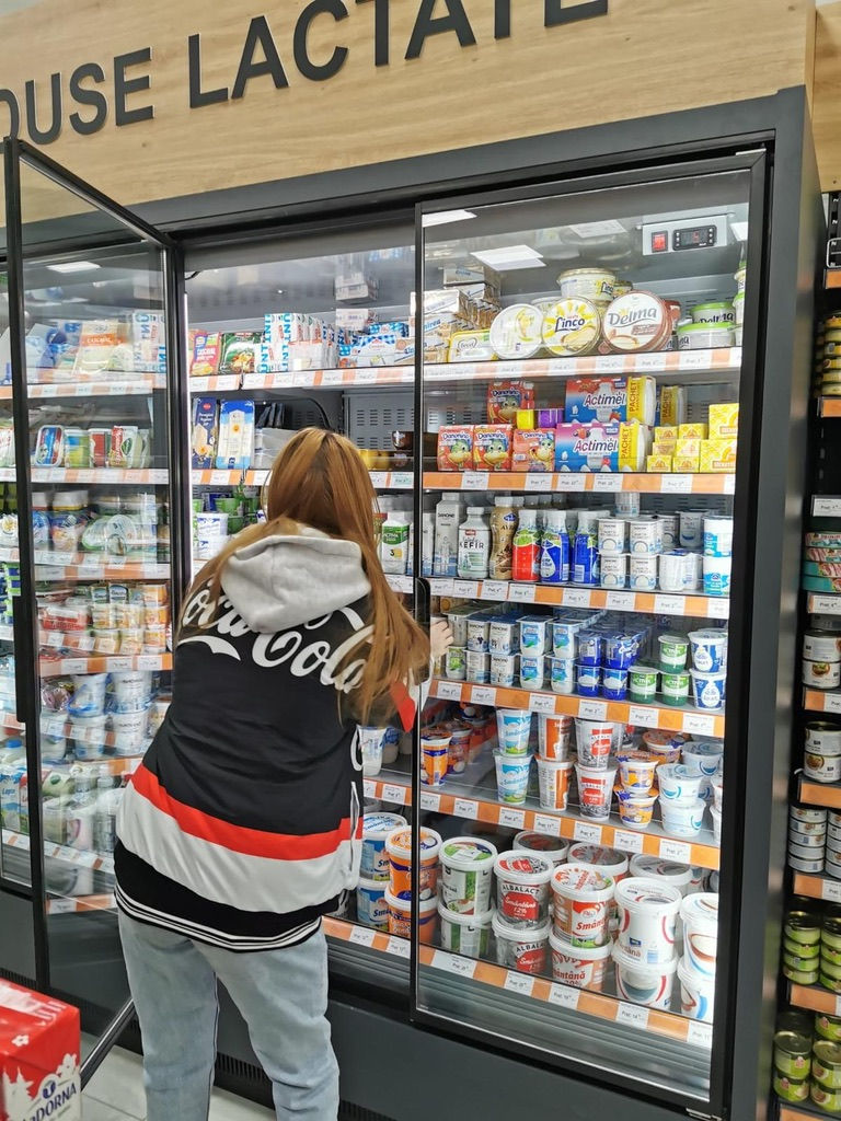 Miniatură: Vitrina Frigorifica pentru Supermarket, Dortmund Premium, -1 +3C, Agregat Extern