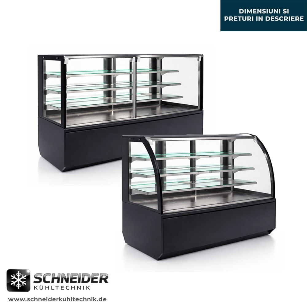 Vitrina pentru prajituri, Malmo Cold, +1 +7 grade C, Agregat Extern