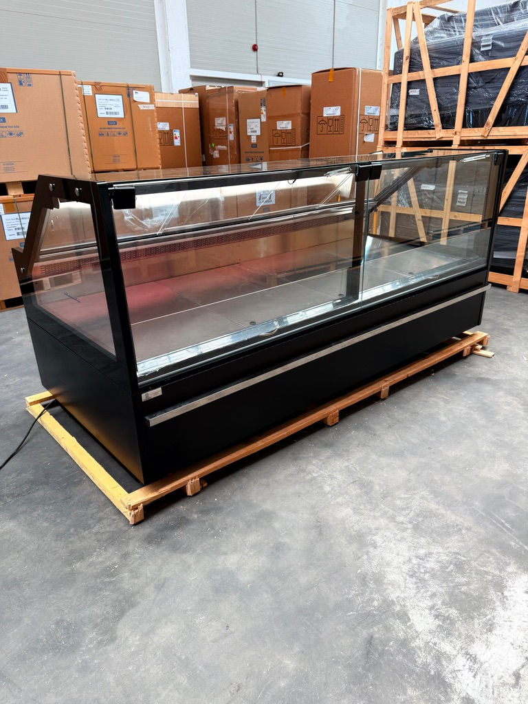 Miniatură: Vitrina Frigorifica Orizontala, Modena Lite INOX, -1 +4C, Agregat Intern