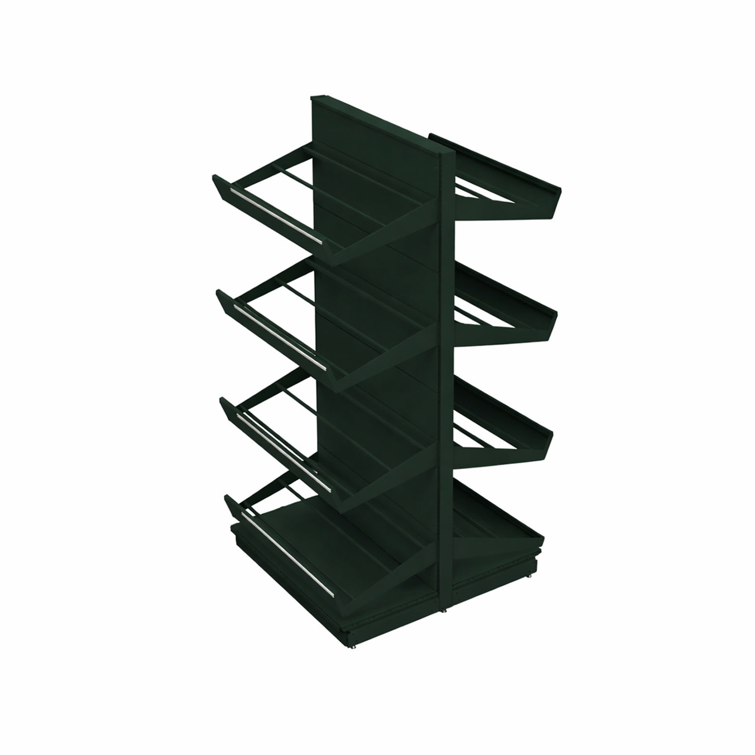 Raft Metalic Bremen, Legume Fructe, 125x110x180cm, Baza 60cm si 8 polite de 40cm