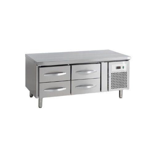 Masa Rece din INOX, cu 4 sertare, 136x70x67cm