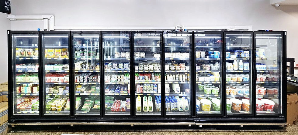Thumbnail: Supermarket Freezer Display Case, Palermo Lite, −18 −22C, External Unit