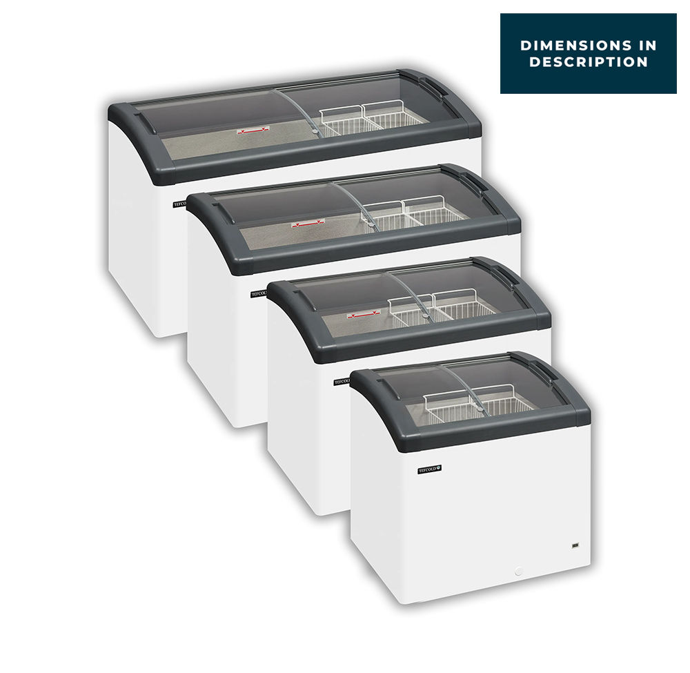 Focus Freezer Chest with LED Lighting and Baskets, –16 –23C