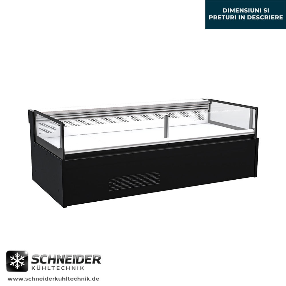 Vitrina Frigorifica Orizontala, Modena Self Service INOX, 0 +4C, Agregat Intern