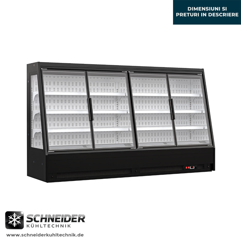 Vitrina Frigorifica Semiverticala, Berlin Premium, Geam Inclinat, Agregat Extern