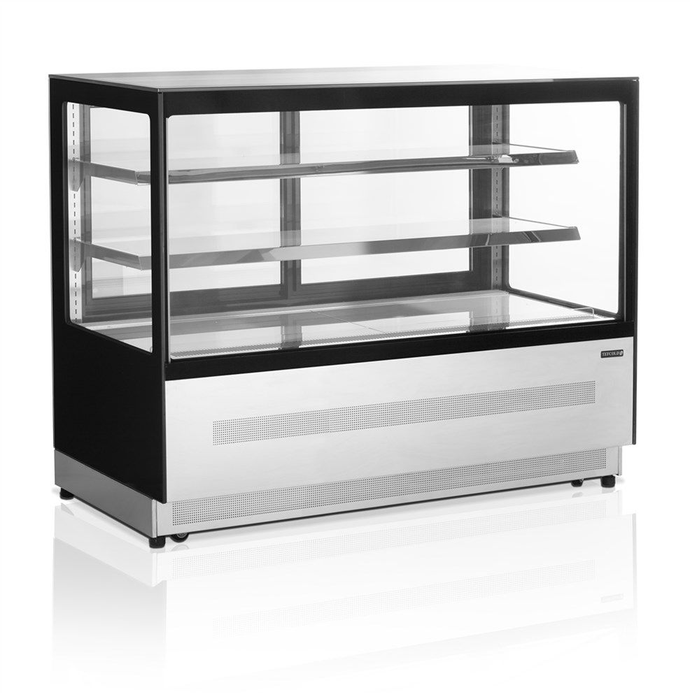 Vitrina Frigorifica pentru Prajituri cu 2 polite, MALMO INOX, 150x74x121cm