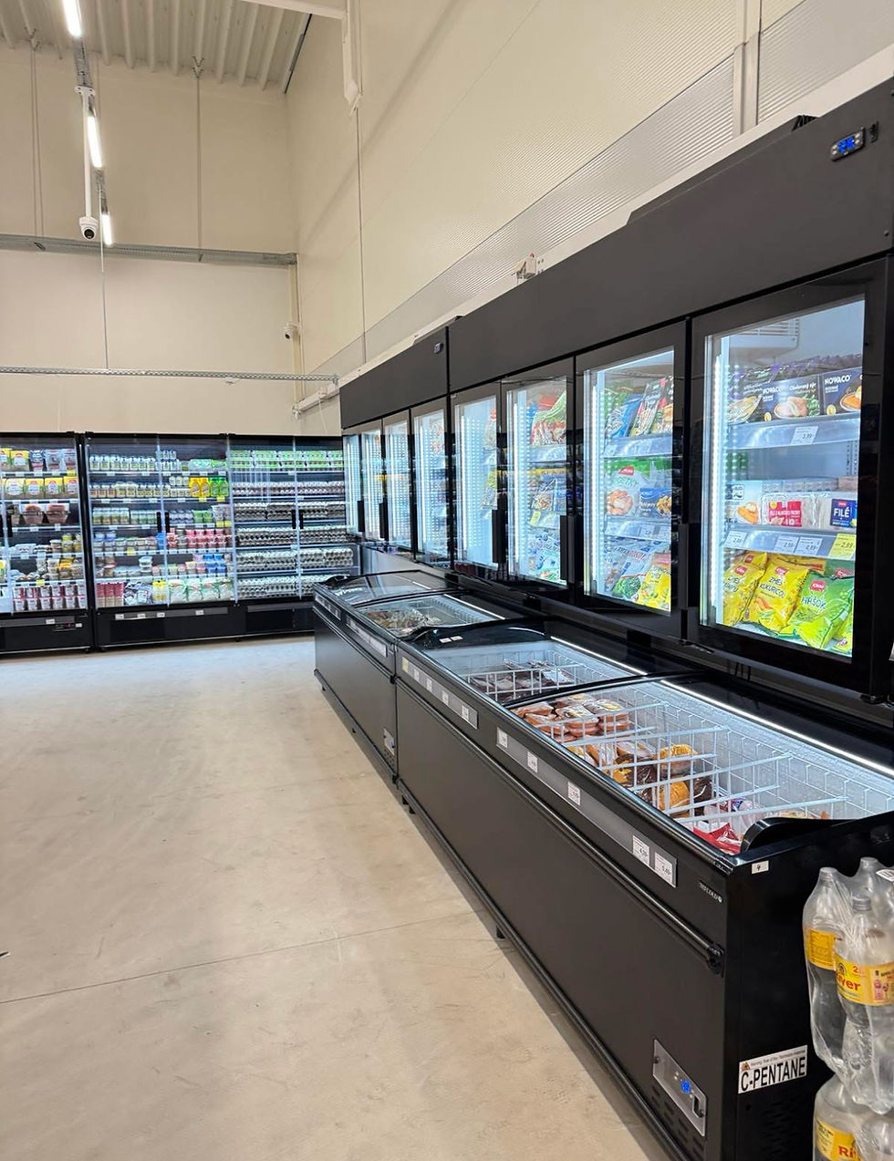 Thumbnail: Denmark Wall and Chest Freezer or Cooler, -24 to -18 / -1 to +8 °C, 250cm