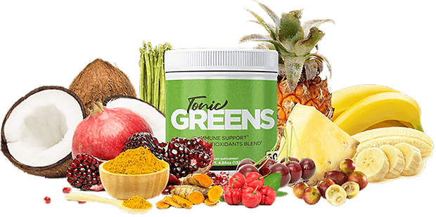 TonicGreens-Packed with over 57 cleansing herbs and grade A nutrients to support the immun