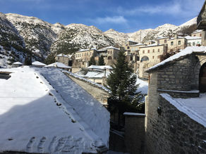 Winter in the Greek Mountains