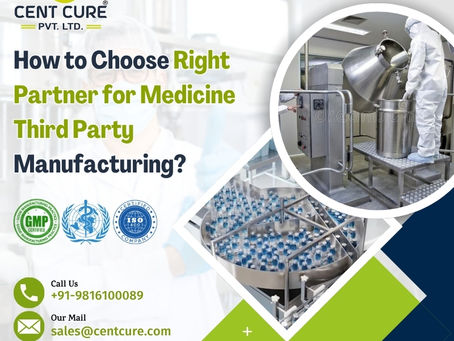 How to Choose Right Partner for Medicine Third Party Manufacturing?